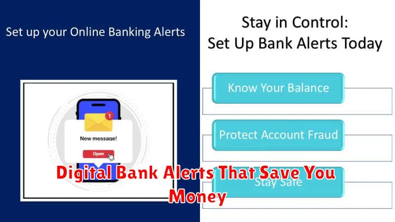 Digital Bank Alerts That Save You Money